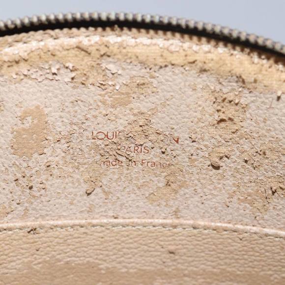 LOUIS VUITTON Monogram Trousse Demi Ronde Cosmetic Pouch M47520 LV Auth 77563 - Picture 9 of 16